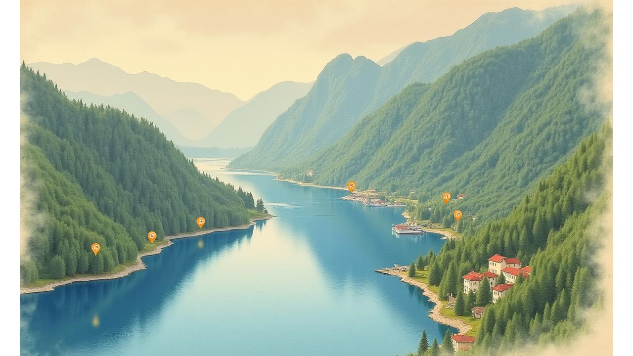 Interaktive Karte der Feeder-Angelspots rund um Luzern wie Vierwaldstättersee, Sempachersee, Reuss und Baldeggersee