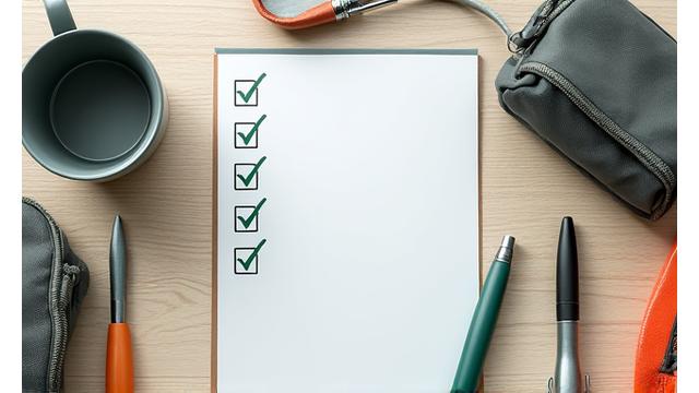 Checkliste Saisonale Equipment Anpassungen