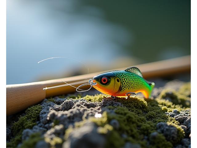 ULTRA-LIGHT Egli/Barsch Spinnruten-Combo mit kleinem Gummifisch
